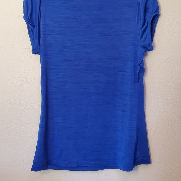 Blue blouse sz L - Picture 4 of 4